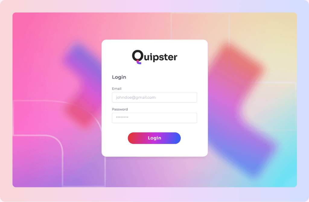 quipster-login-Set Up Your Campaign